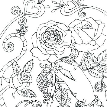 354x354 Goth Coloring Pages Pastel Goth Coloring Pages