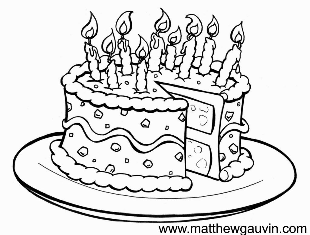 1024x778 Successful Pastry Coloring Pages Cake Vitlt Com