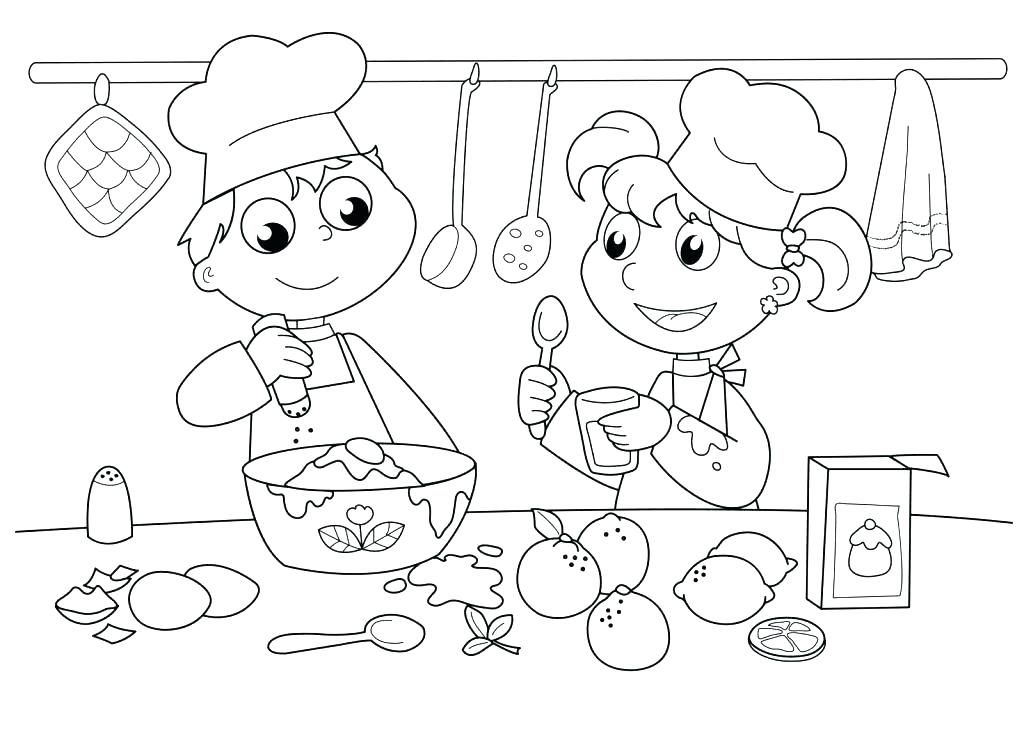 1024x734 Bakery Coloring Pages Tayar.site