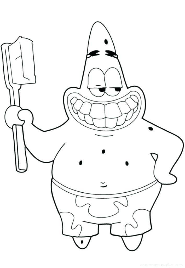 708x1024 Patrick Star Coloring Pages Star Coloring Page Star Coloring Pages