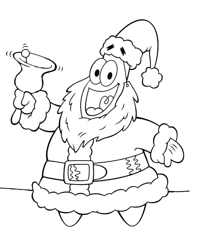 700x787 Patrick Spongebob Coloring Pages