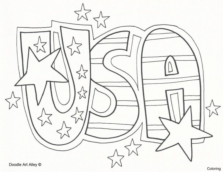 869x672 Coloring Pages Fresh Patriotic Sheets On Free Images Highest