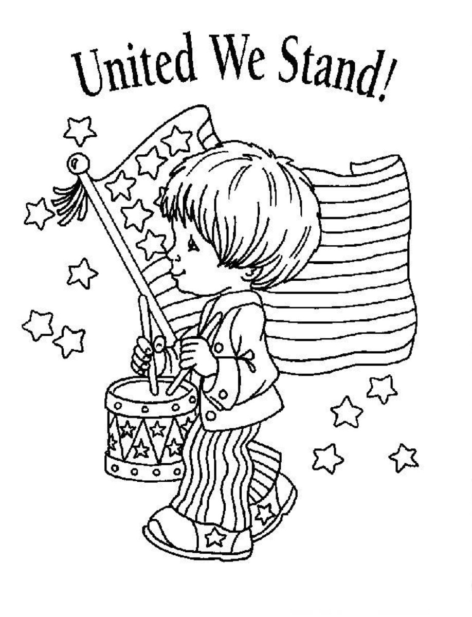 Patriotic Symbols Coloring Pages