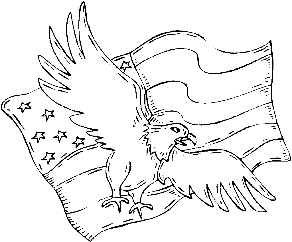 1024x848 Best American Eagle Symbol Coloring Page Atkinson Flowers Free