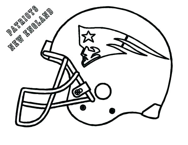 600x464 Coloring Pages Football Teams Helmets Coloring Pages Football