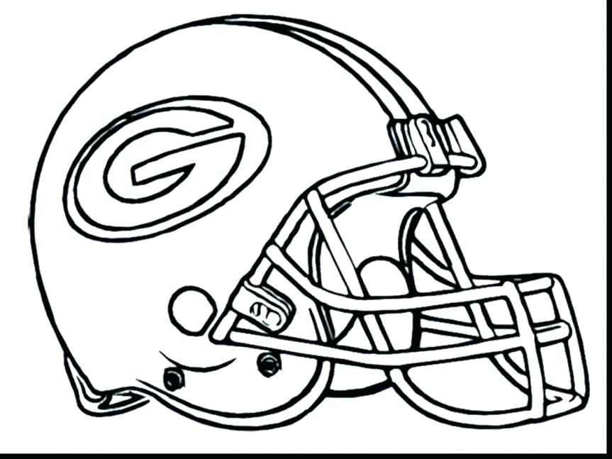 863x647 Football Helmet Coloring Pages