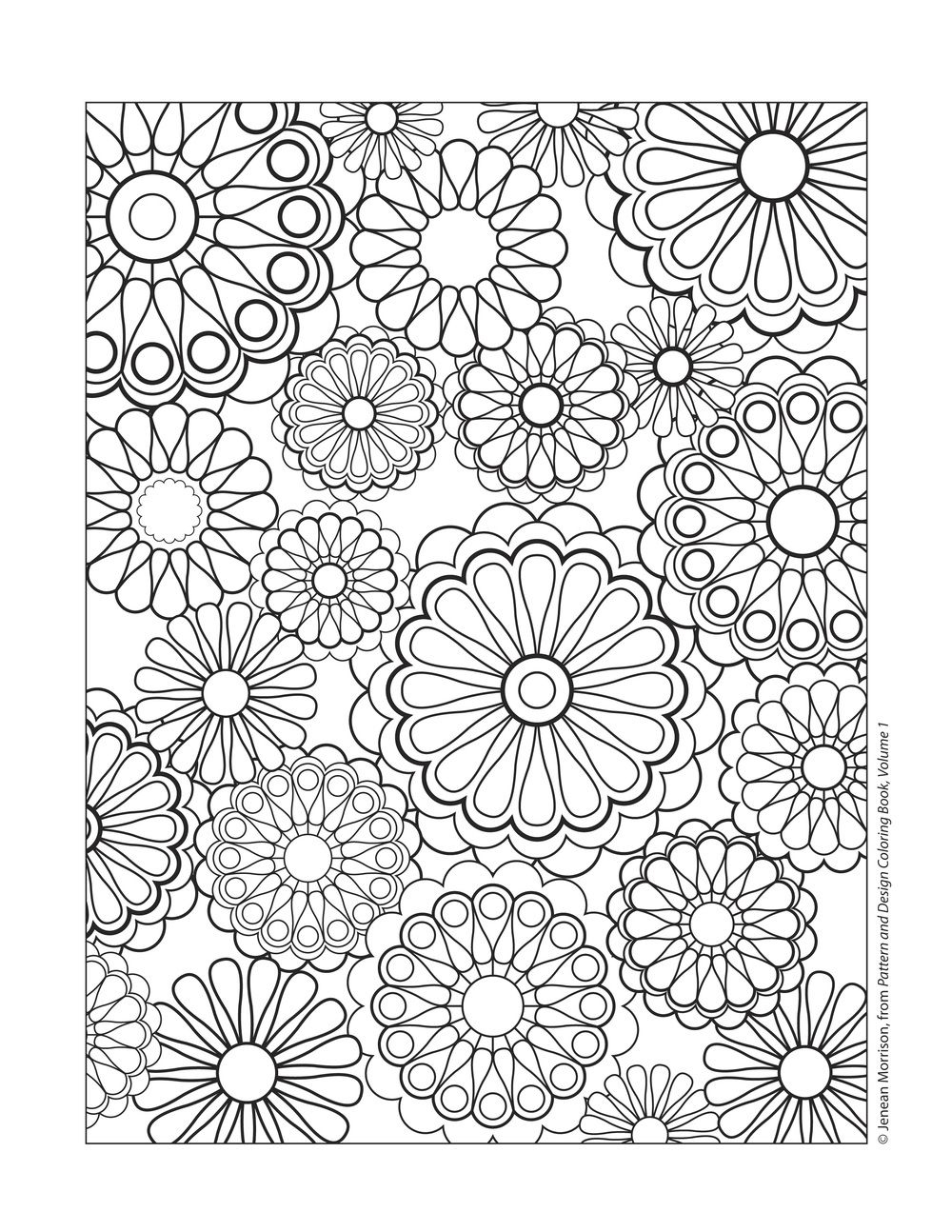 1000x1294 Cool Design Patterns Coloring Pages Free Coloring Pages