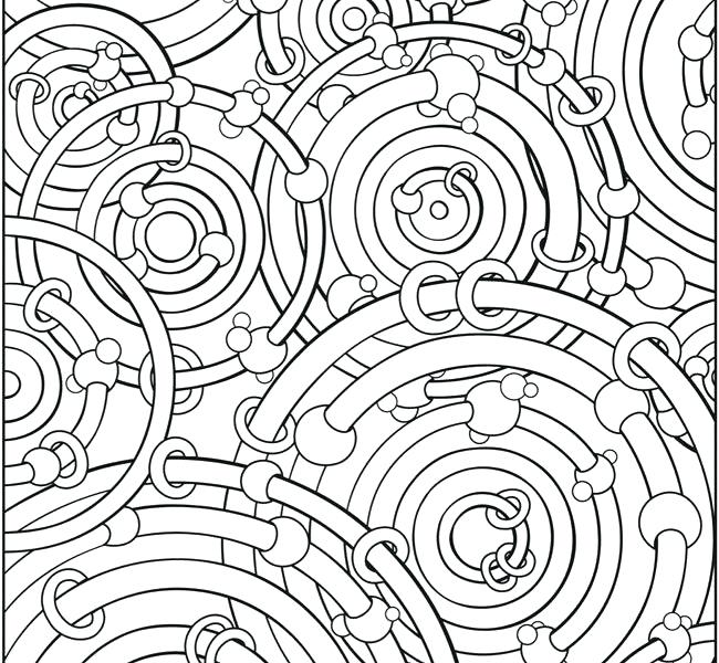 650x600 Printable Pattern Coloring Pages Geometric Tessellation
