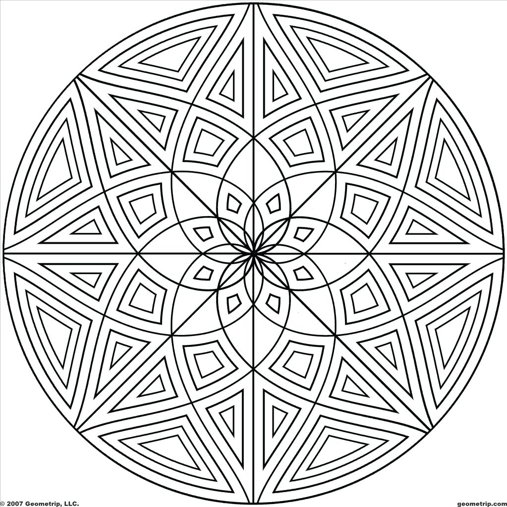1023x1023 Coloring Pages ~ Pattern Coloring Pages Great Geometric Patterns