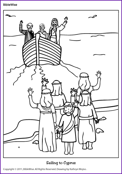 400x570 Coloring (Paul And Barnabas)