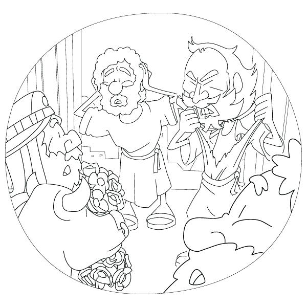 600x600 Coloring Page Paul Barnabas First Missionary Journey Acts