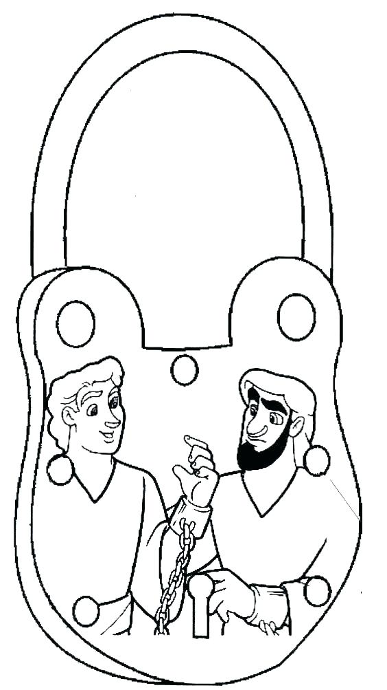 564x1003 Paul And Silas Coloring Page Earthquake Coloring Pages Paul Silas