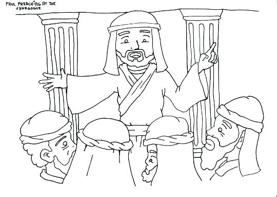 540x383 Paul And Silas Coloring Sheet Able Paul And Silas Coloring Page