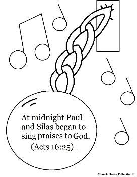272x352 Paul And Silas Coloring Pages Paul And Silas In Jail Coloring