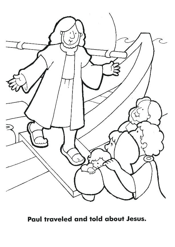 613x863 Paul And Silas Coloring Page Apostle Coloring Page Apostle