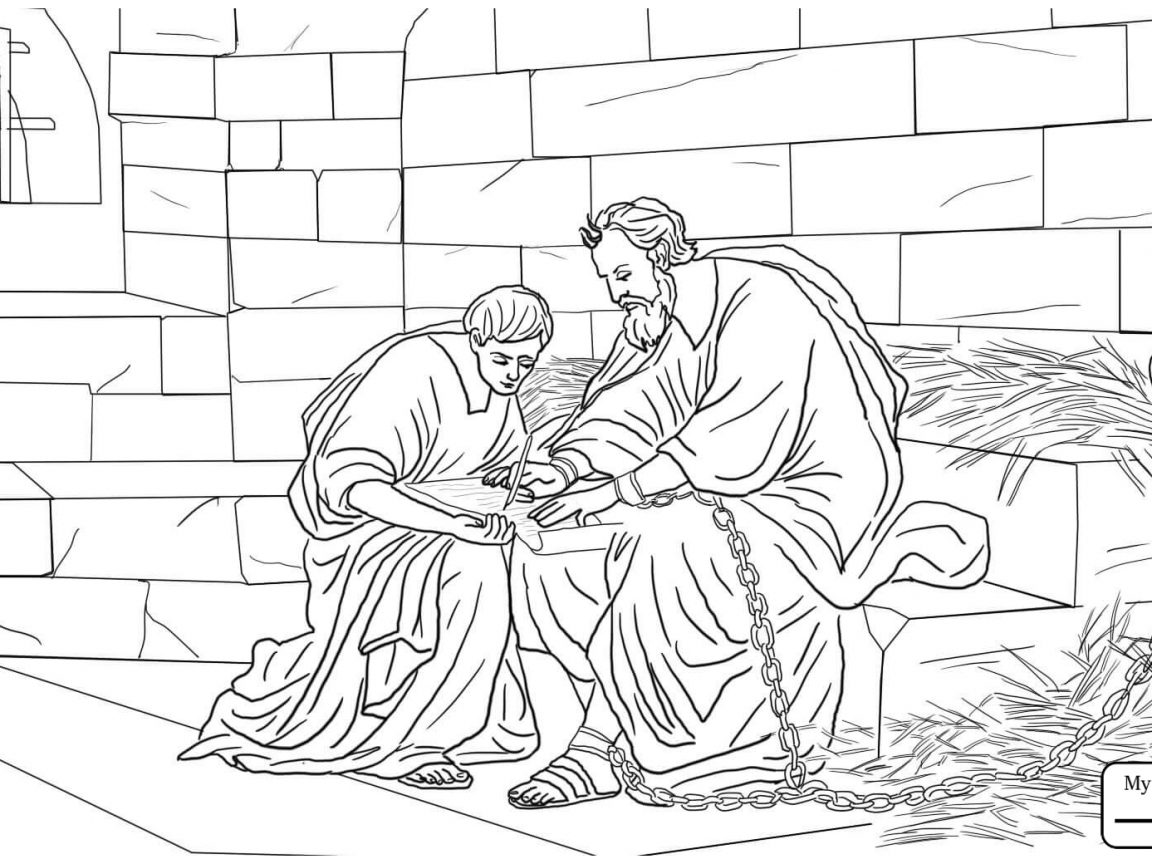1152x864 Coloring Pages For Kids Christianity Bible Paul And Barnabas