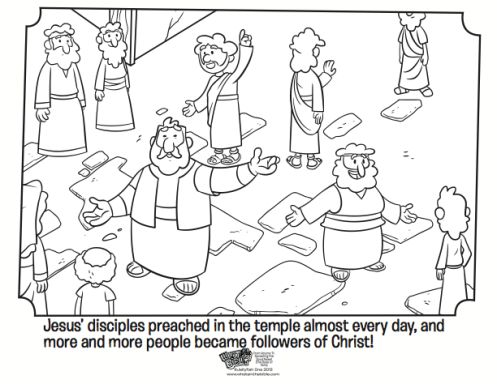 497x384 Acts Of The Apostles Coloring Pages