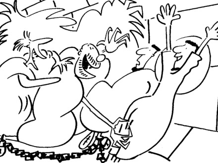 Paul And Silas In Jail Coloring Page