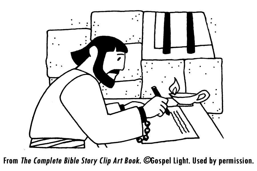 900x600 Peter Wrote Letters Coloring Page Paul Writes Letters