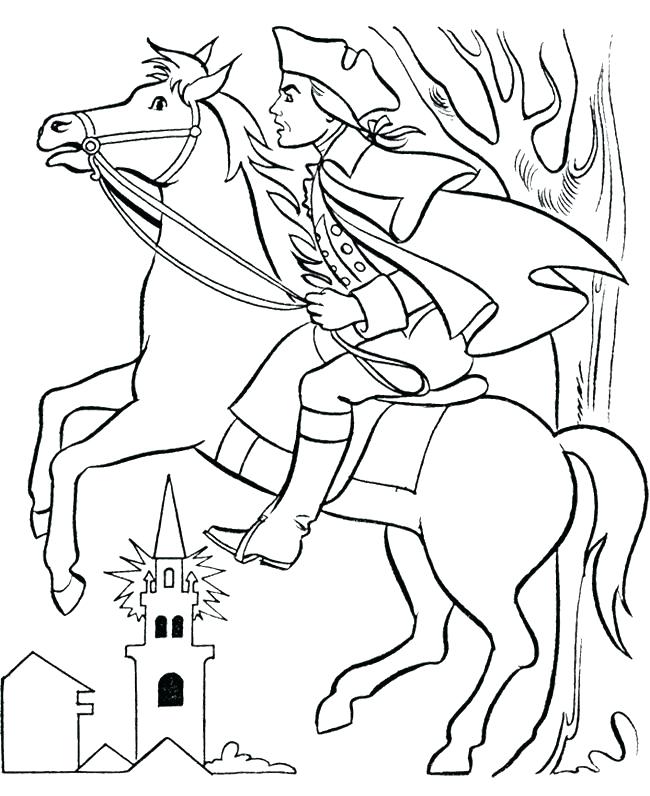 650x796 Paul Bunyan Coloring Pages Coloring Page Revere With Horse