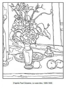 225x300 71 Coloriages D'Artistes Peintres Imprimer. Arts