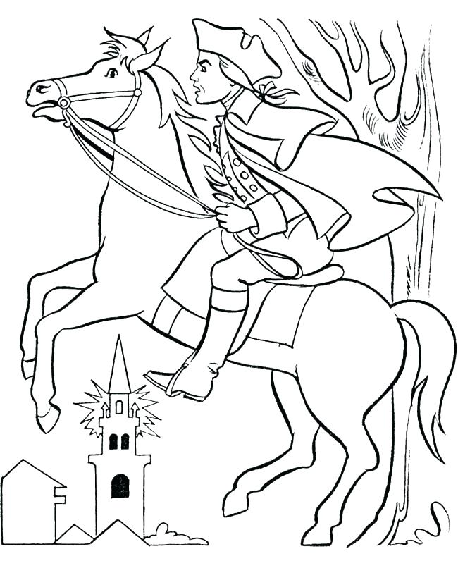 650x796 Coloring Pages Coloring Page Revere With Horse Coloring Coloring