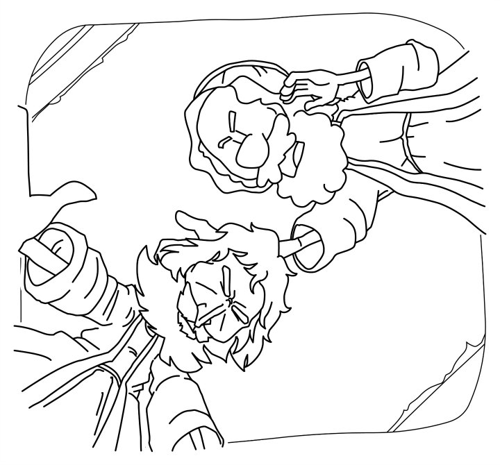 720x670 Paul And Ananias Coloring Page