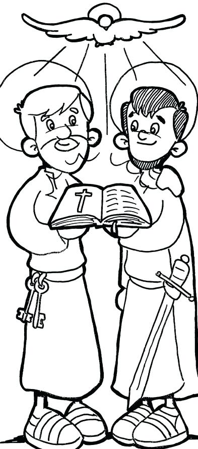 393x891 Paul Coloring Pages And Coloring Page And Coloring Page 2