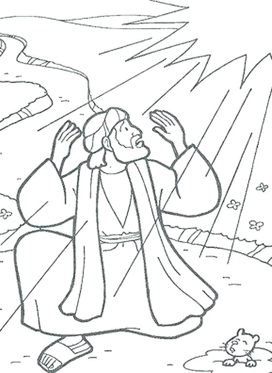 560x768 Paul On The Road To Damascus Coloring Page On The Road To Coloring