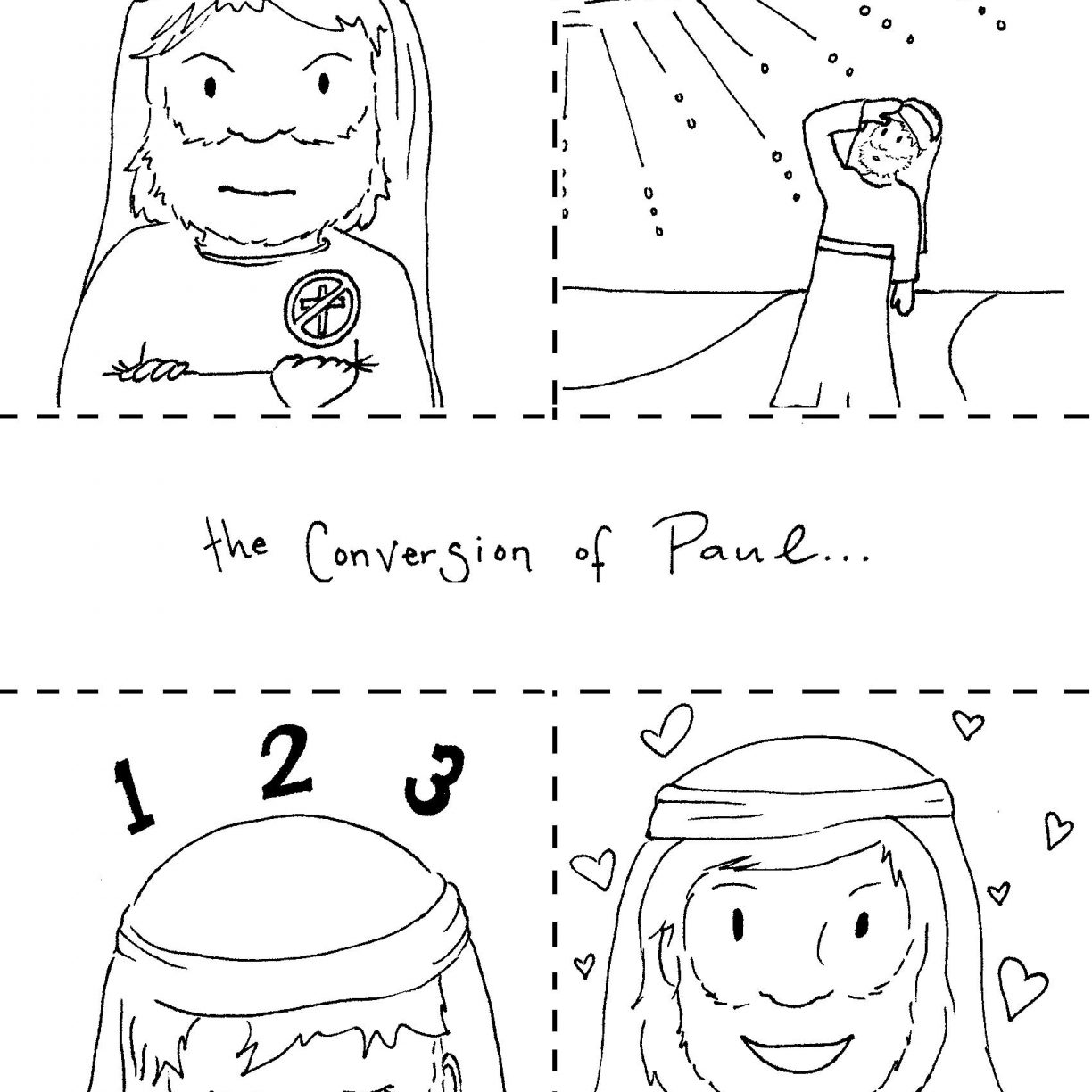 1224x1224 Pauls Trials Before Felix Festus And Agrippa Coloring Page