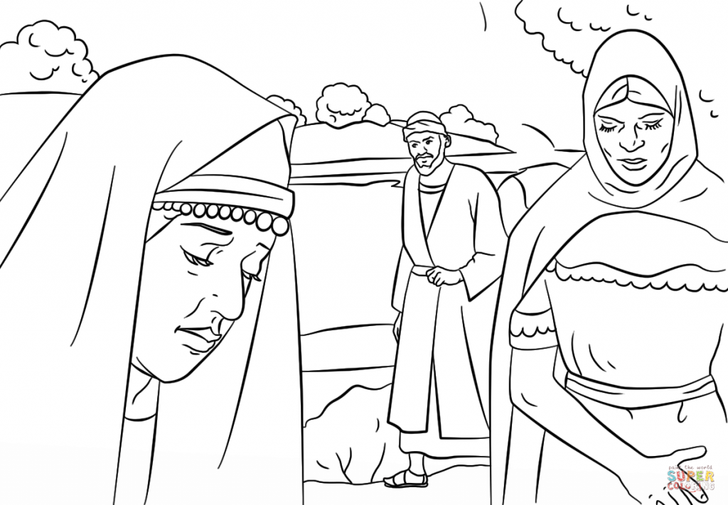 1024x711 Lydia Coloring Page