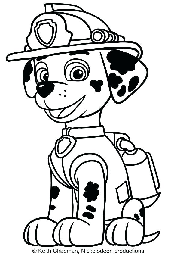 589x850 Free Paw Patrol Coloring Pages