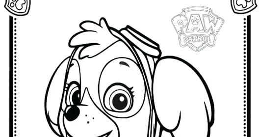 530x279 Colouring Pages Paw Patrol Print Paw Patrol Birthday Coloring