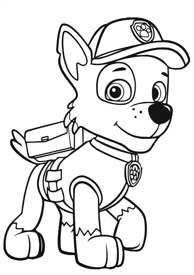 794x1123 Do Wydruku Kolorowanka Psi Patrol Nr 8 Coloring