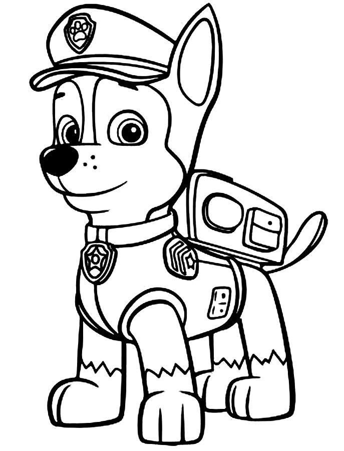 687x900 Paw Patrol Pup Free Coloring Page Animals, Kids, Paw Patrol