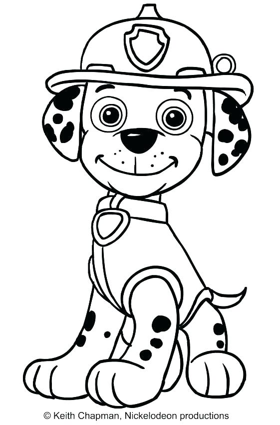 Paw Patrol Coloring Pages For Kids