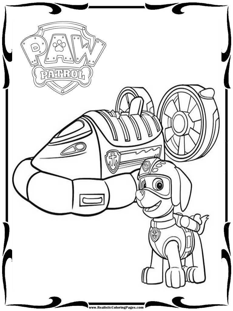 768x1024 Tremendous Rubble Paw Patrol Coloring Page Pag