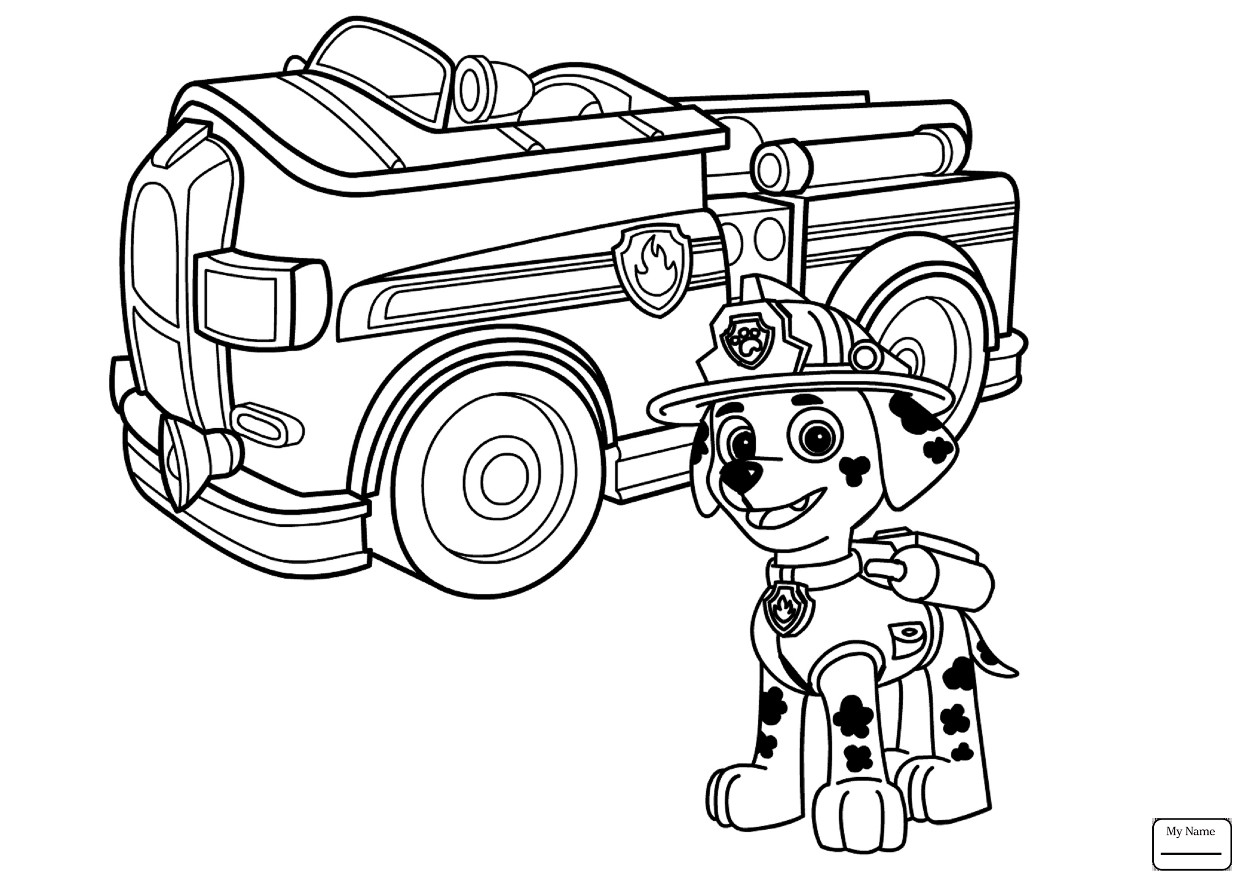 2514x1779 Successful Rubble Paw Patrol Coloring Page Und