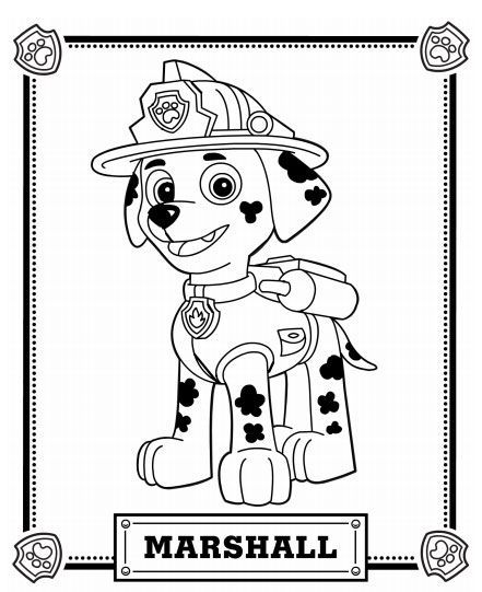 441x541 Paw Patrol Coloring Pages Paw Patrol Skye, Paw Patrol And Paw