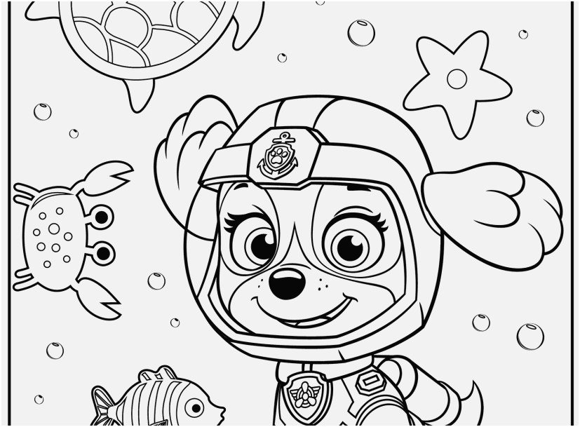 827x609 Printable Paw Patrol Coloring Pages Picture Paw Patrol Coloring