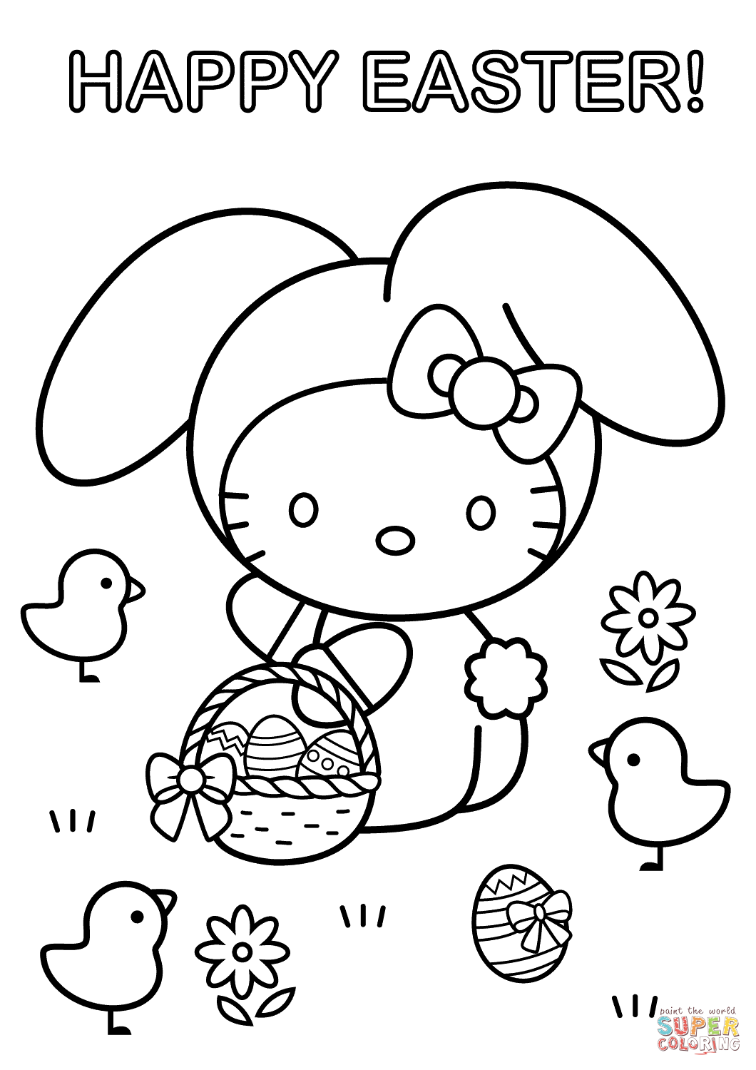 1060x1500 Easter Pictures To Color Get Bubbles