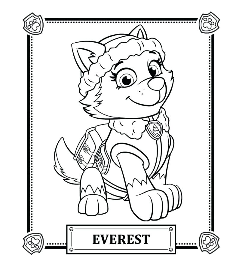 805x872 Paw Patrol Coloring Sheets Printable Free Printable Paw Patrol