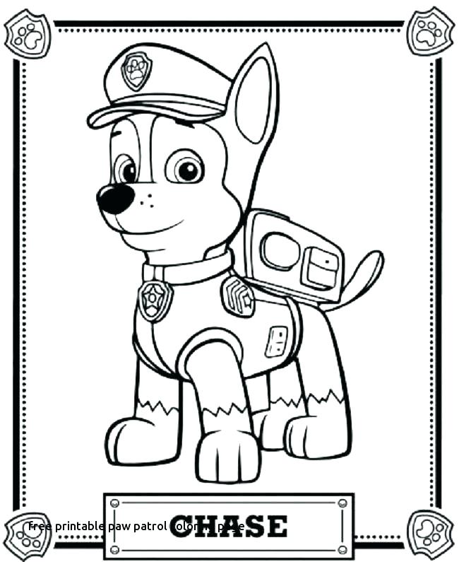 650x795 Paw Patrol Printable Coloring Pages Free Printable Paw Patrol