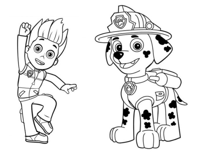 720x540 Printable Coloring Pages For Paw Patrol 2614009