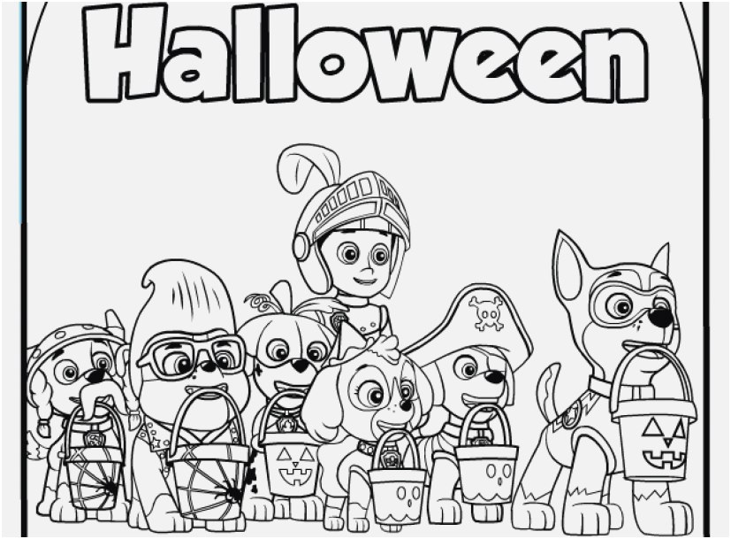 Paw Patrol Printable Coloring Pages