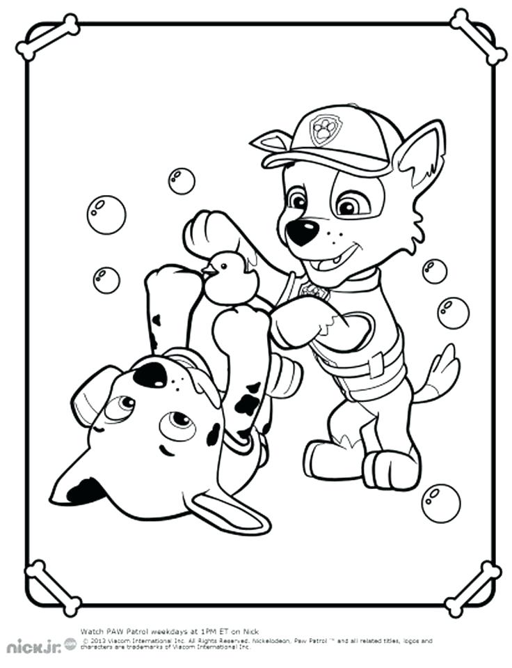736x959 Paw Patrol Printable Coloring Pages Together With Paw Patrol