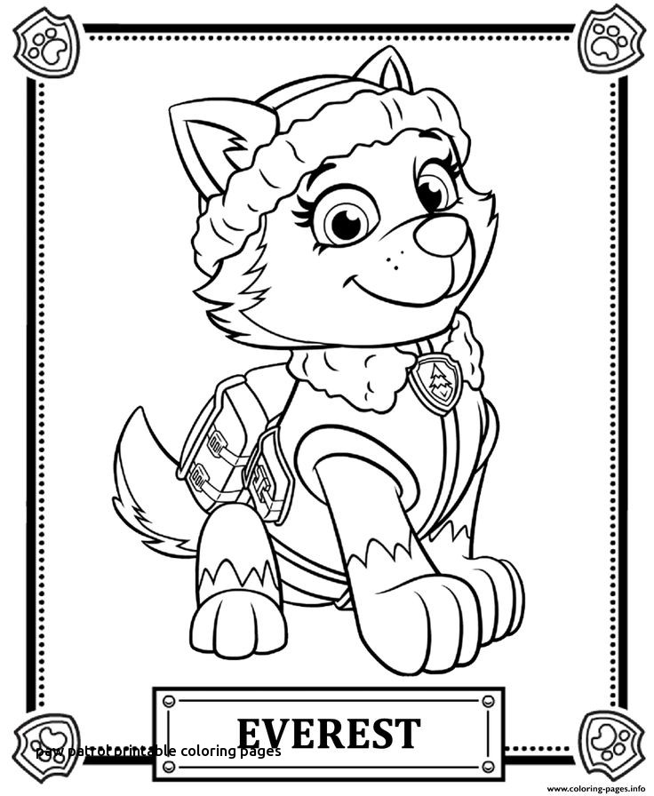 736x896 Neoteric Design Free Printable Paw Patrol Coloring Pages 14 Best