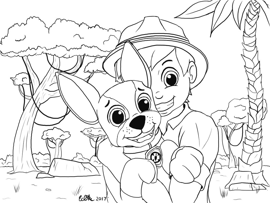 1024x768 Carlos And Tracker Jungle Amigos! By Thetapup
