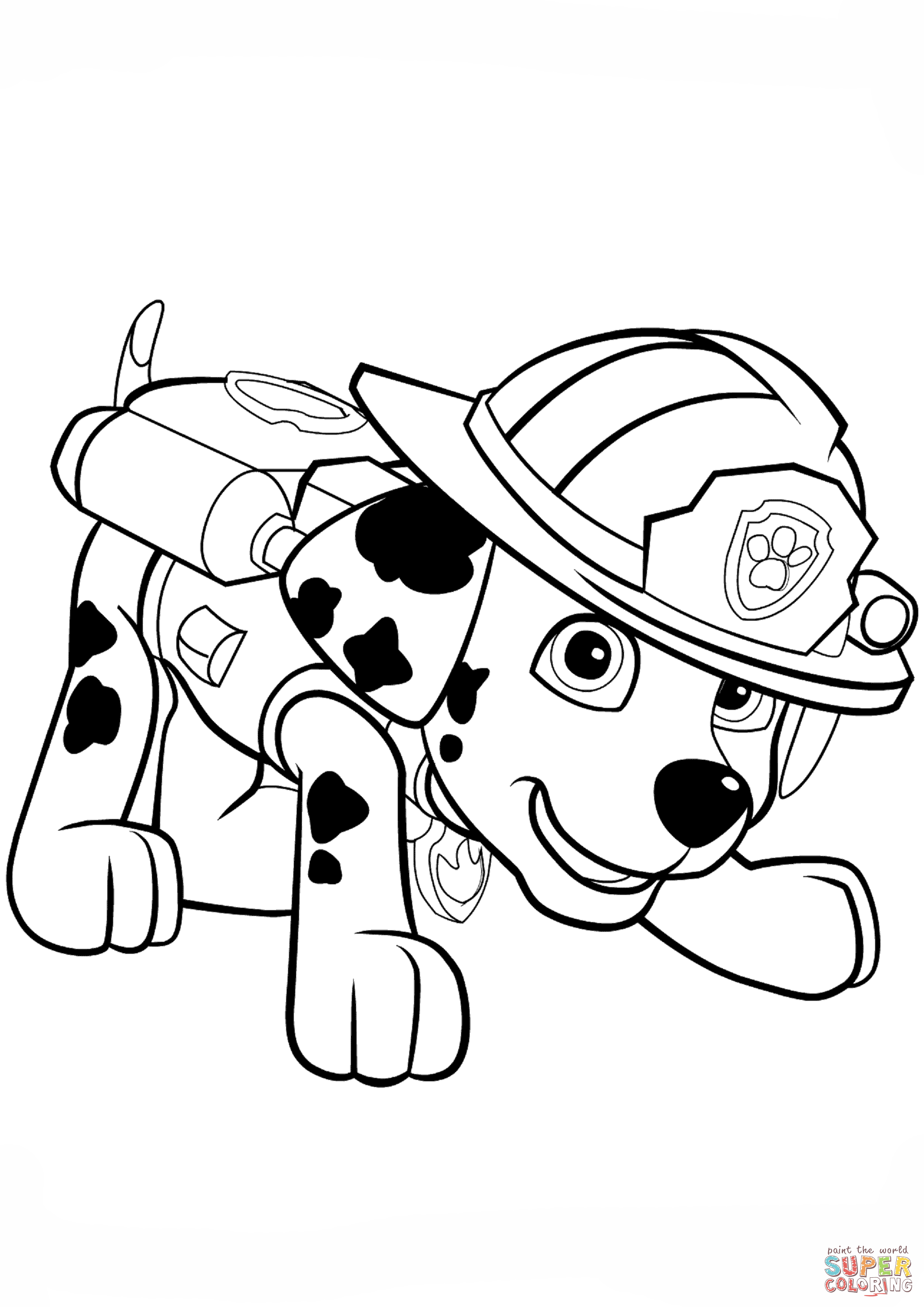 1928x2727 Fresh New Paw Patrol Tracker Coloring Pages Trevon Free