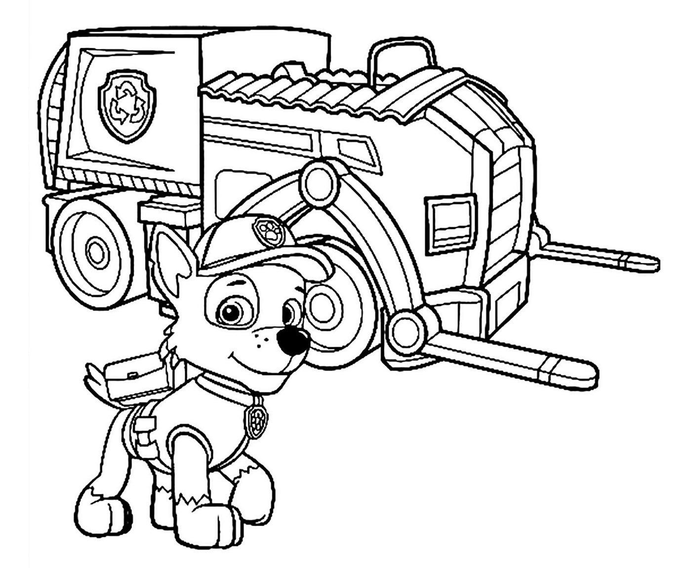 1393x1150 Paw Patrol To Print For Free